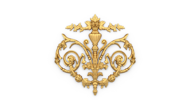 Classic decor ornament 17 Model Cetak 3D .c4d .max .obj .3ds .fbx .stl .blend 