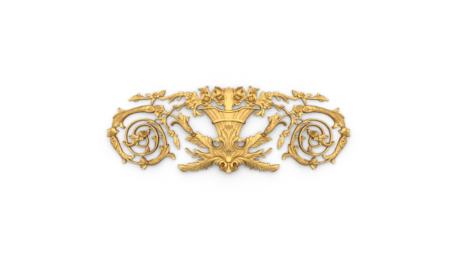 Classic decor ornament 18 3D मॉडल .c4d .max .obj .3ds .fbx .stl .blend 