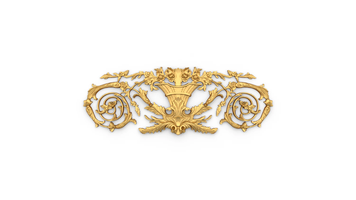 Classic decor ornament 18 3D Model .c4d .max .obj .3ds .fbx .stl .blend