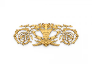 Klassisches Dekorornament 18 3D Modell