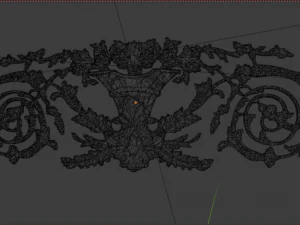 Classic decor ornament 18 3D Model