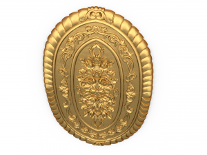 Classic decor ornament 20 3D Model