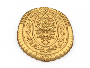 Classic decor ornament 20 3D Model