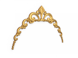 Classic decor ornament 22 Modello 3D