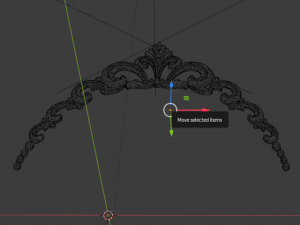 Classic decor ornament 22 Modello 3D