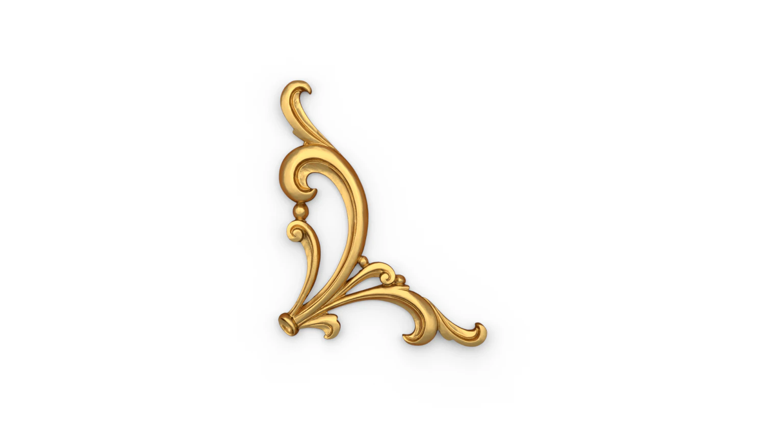 Classic decor ornament 23 3D Model .c4d .max .obj .3ds .fbx .stl .blend 