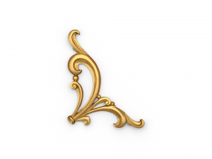 Classic decor ornament 23 Modelo 3D