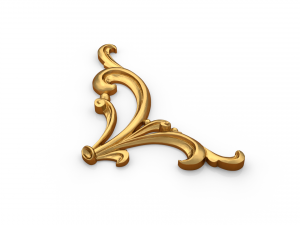 Classic decor ornament 23 3D-Modell