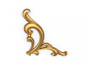 Classic decor ornament 23 3D-Modell