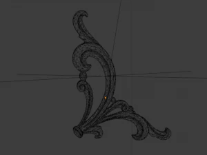 Classic decor ornament 23 3D Model
