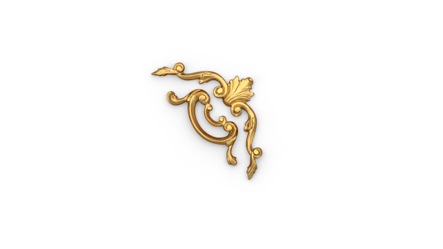 Classic decor ornament 24 3D 모델 .c4d .max .obj .3ds .fbx .stl .blend 