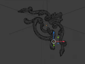 Classic decor ornament 24 3D Model