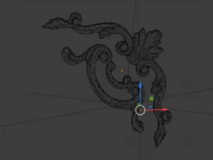 Classic decor ornament 24 3D Model