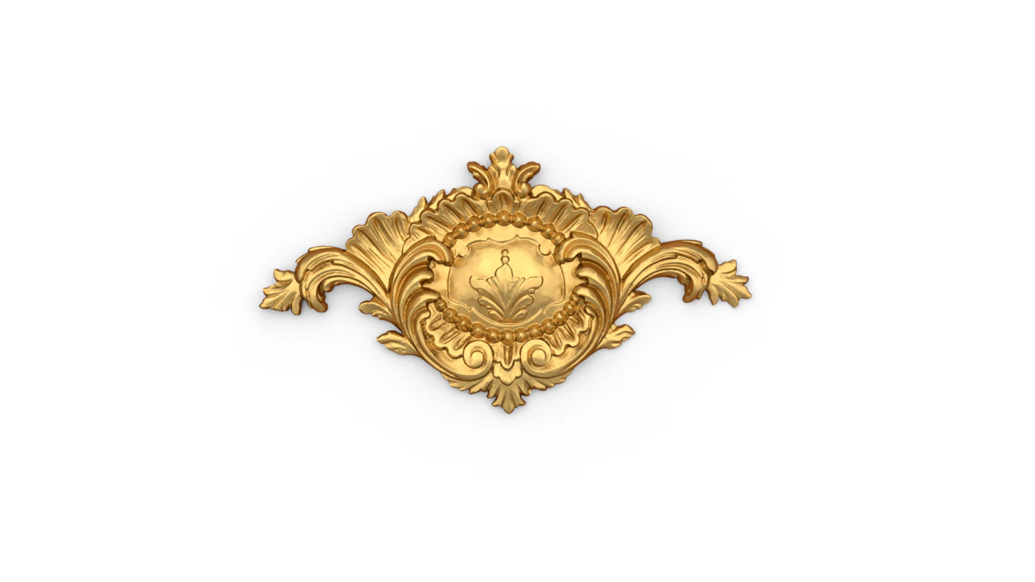 Classic decor ornament 25 3D Model .c4d .max .obj .3ds .fbx .stl .blend 