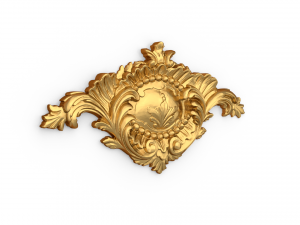 Classic decor ornament 25 3D-Modell