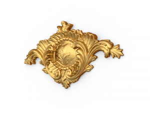Classic decor ornament 25 3D-Modell
