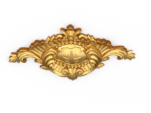Classic decor ornament 25 3D-Modell
