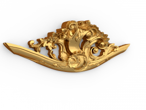 Classic decor ornament 26 3D Model