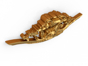 Classic decor ornament 26 3D Model