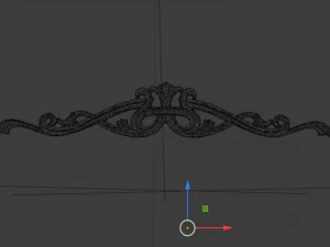 Classic decor ornament 28 3D Model