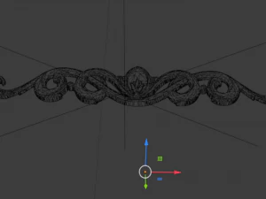Classic decor ornament 29 3D Model