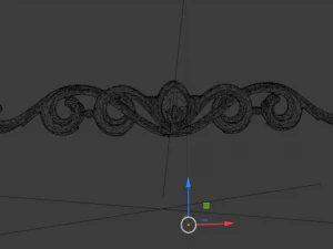 Classic decor ornament 29 3D Model