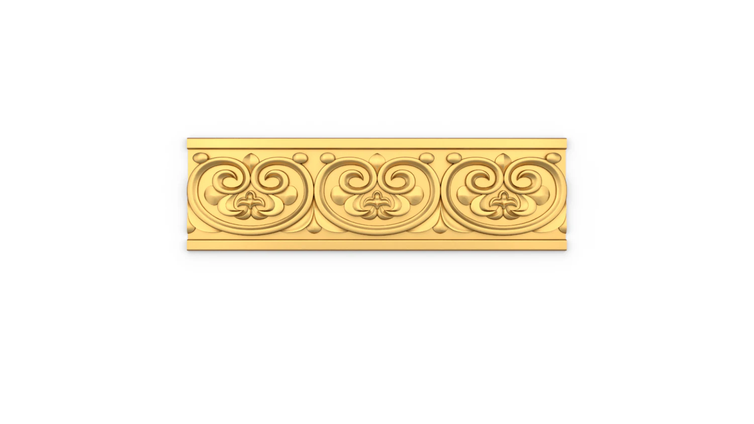 Classic decor ornament 33 3D Model .c4d .max .obj .3ds .fbx .stl .blend 