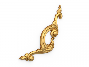 Classic decor ornament 35 3D Model