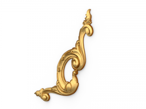 Classic decor ornament 35 3D Model