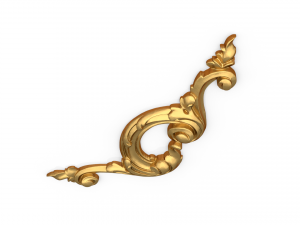 Classic decor ornament 35 3D Model