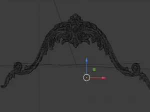 Classic decor ornament 36 3D Model