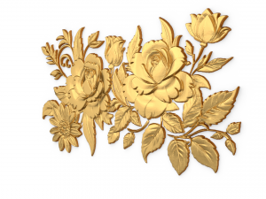 3D decor set ornament 01 3D-Druckmodell
