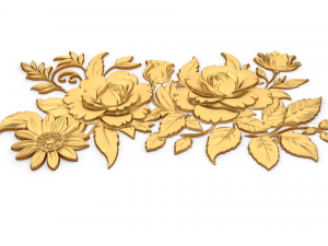 3D decor set ornament 01 3D-Druckmodell