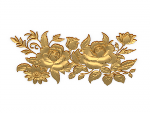 3D decor set ornament 01 3D-Druckmodell