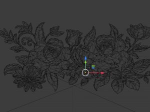 3D decor set ornament 01 3D-Druckmodell