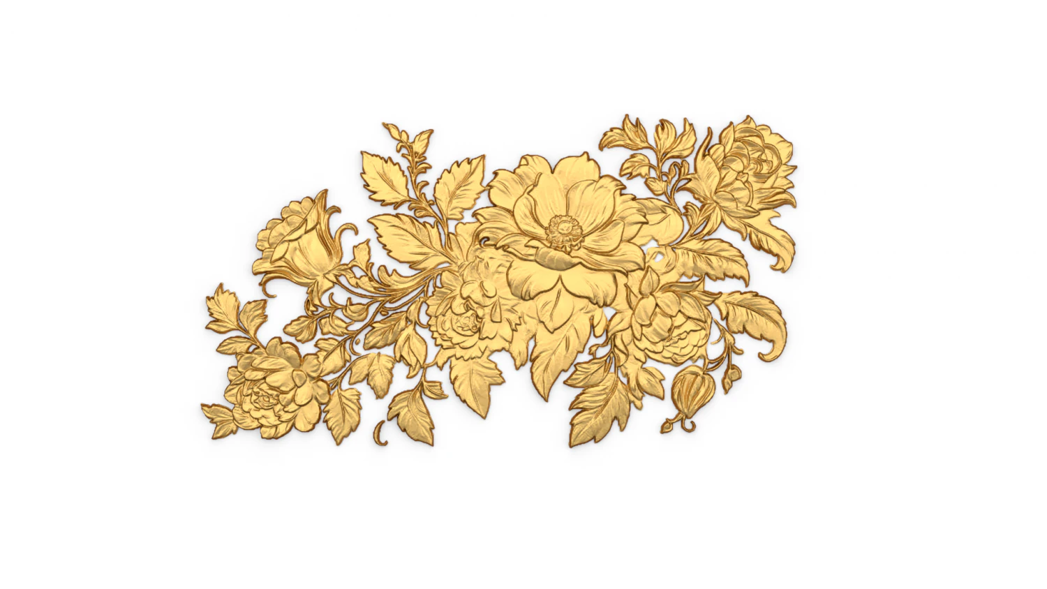 Decor set ornament 03 3D Print Model .c4d .max .obj .3ds .fbx .stl .blend 