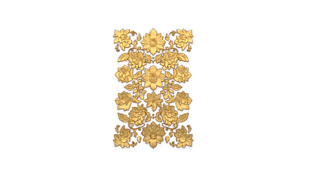 Decor set ornament 05 3Dプリントモデル .c4d .max .obj .3ds .fbx .stl .blend 