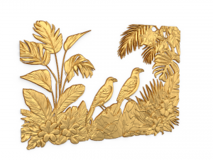 Decor set ornament 08 Modello di stampa 3D