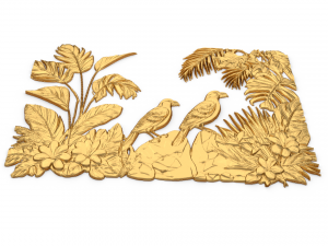 Decor set ornament 08 Modello di stampa 3D
