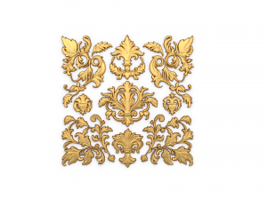 Classic decor ornament 38 3D Model