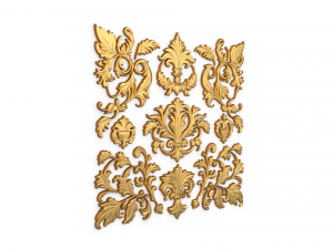 Classic decor ornament 38 Modello 3D
