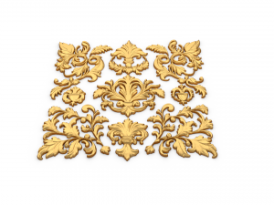 Classic decor ornament 38 Modello 3D