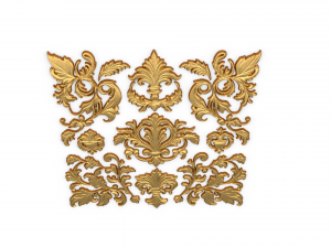 Classic decor ornament 38 Modello 3D