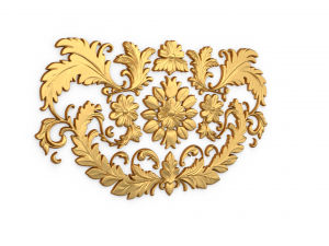 Classic decor ornament 39 3D Model