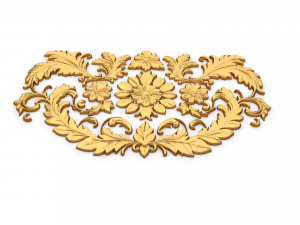 Classic decor ornament 39 3D Model