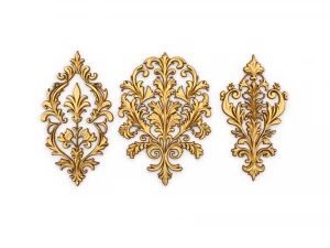 Klassiek decorornament 40 3D Model