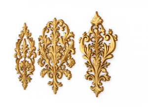 Classic decor ornament 40 3D Model