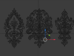 Classic decor ornament 40 3D Model