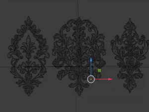 Classic decor ornament 40 3D Model