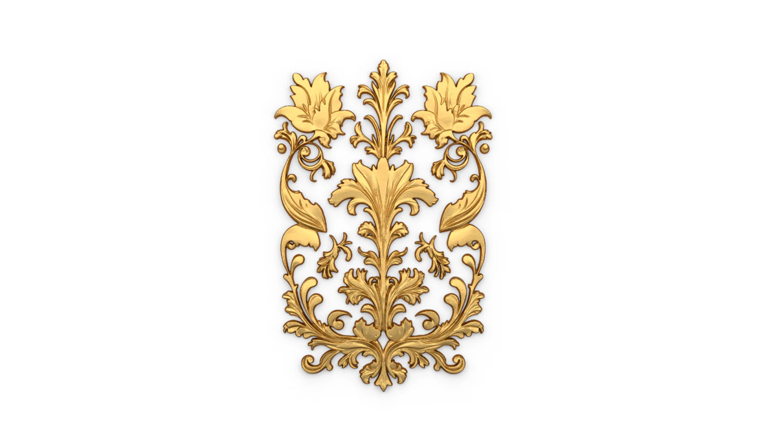Classic decor ornament 41 3D Model .c4d .max .obj .3ds .fbx .stl .blend 